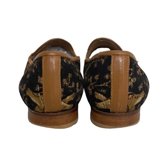 ZALO Tapestry Flats Slip-On Loafer ELEPHANT Print Design Size 5 - Picture 4 of 7